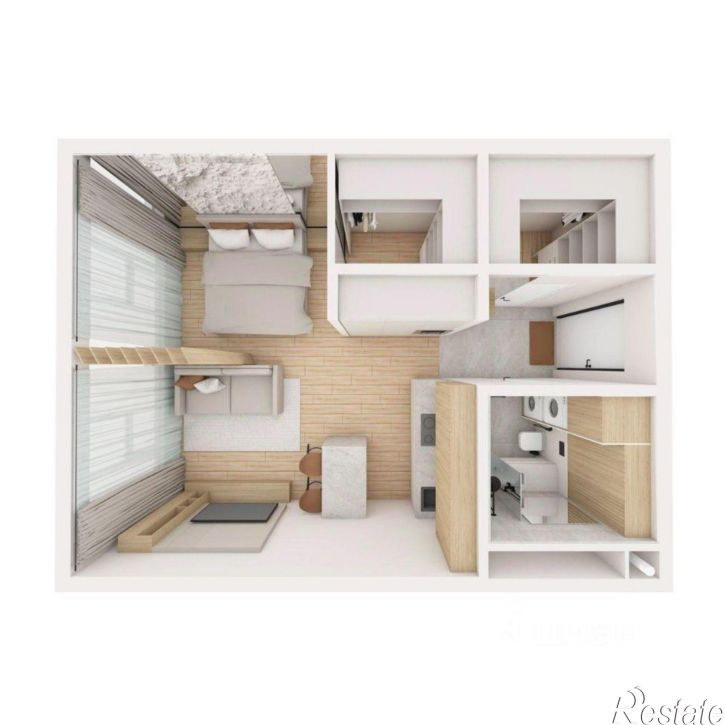2-комн квартира в новом доме улица Нейбута, 137 с4,  д. 137 с4
