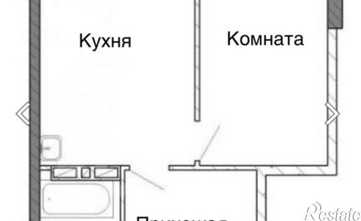 1-комн квартира улица Адмирала Горшкова, 52 к1,  д. 52 к1