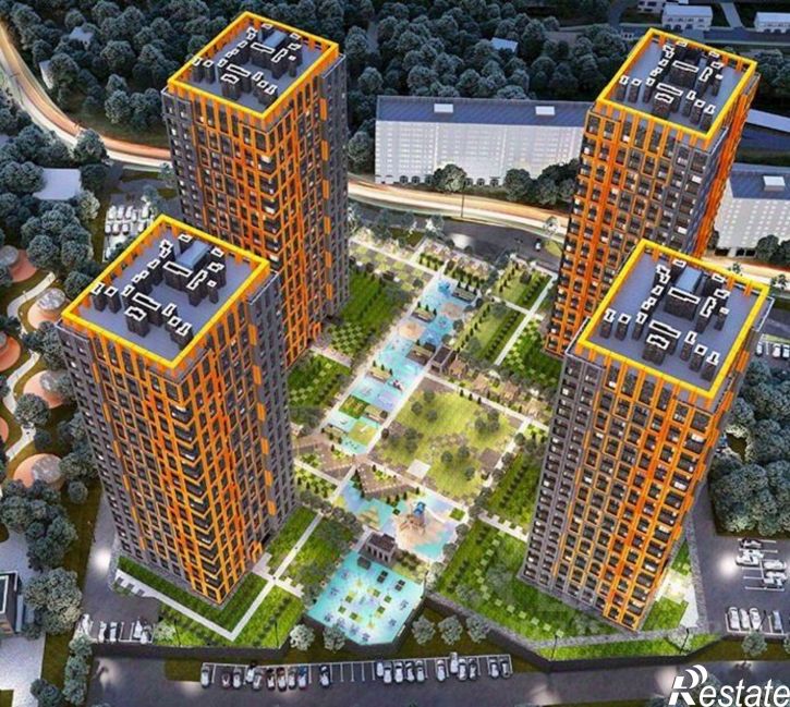 1-комн квартира в новом доме ул Кипарисовая, 4А 3,  д. 4А 3,  к. 3