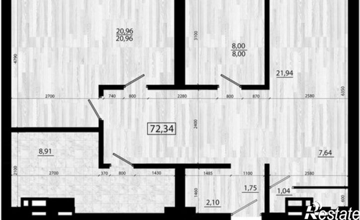 4-комн квартира в новом доме ул Гамарника, 18Б,  д. 18Б
