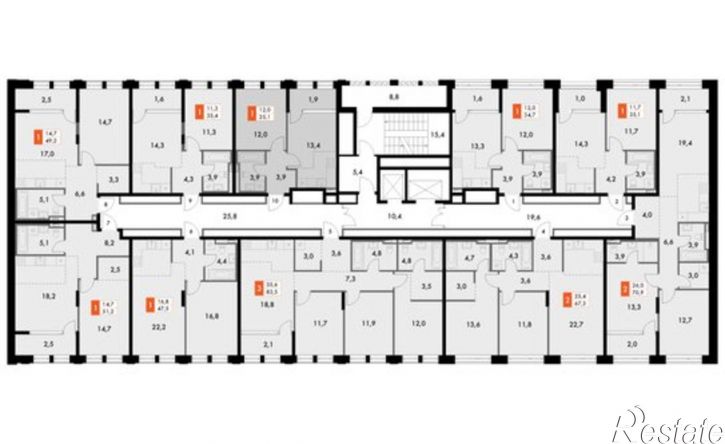1-комн квартира в новом доме ул Крылова, 10/1,  д. 10/1