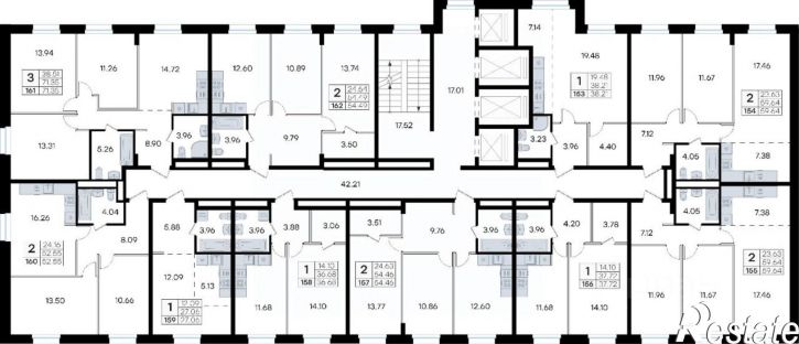 2-комн квартира в новом доме ул Тухачевского, 115,  д. 115