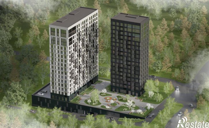 1-комн квартира в новом доме улица Борисенко, 100Ес1