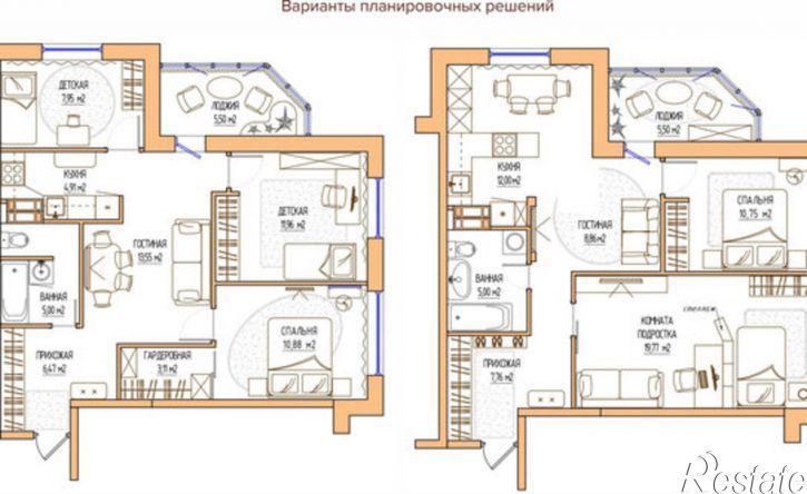 2-комн квартира ул Можайская, 5 3,  д. 5 3,  к. 3