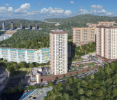 1-комн, 27 кв м, этаж 18/24 ул Анны Щетининой, 20
