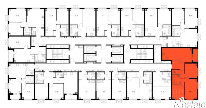 3-комн квартира в новом доме ул Борисенко, 48 4,  д. 48 4,  к. 4