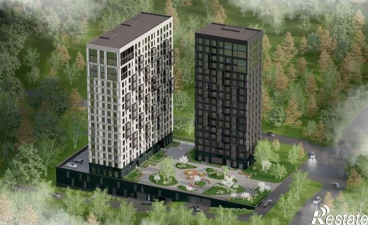 2-комн квартира в новом доме улица Борисенко, 100Ес1