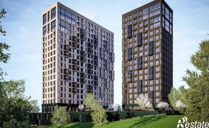 2-комн квартира в новом доме улица Борисенко, 100Ес1