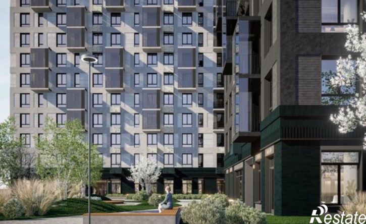 2-комн квартира в новом доме улица Борисенко, 100Ес1