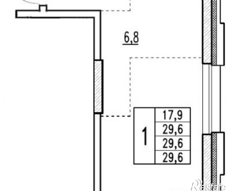 1-комн квартира в новом доме ул Маковского, 32А,  д. 32А