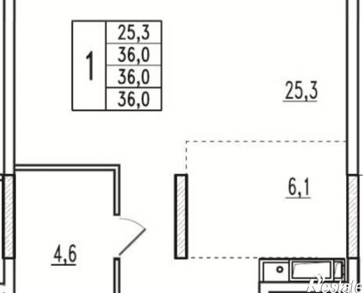 2-комн квартира в новом доме ул Маковского, 32А,  д. 32А