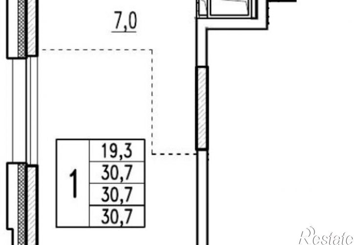 1-комн квартира в новом доме ул Маковского, 32А,  д. 32А