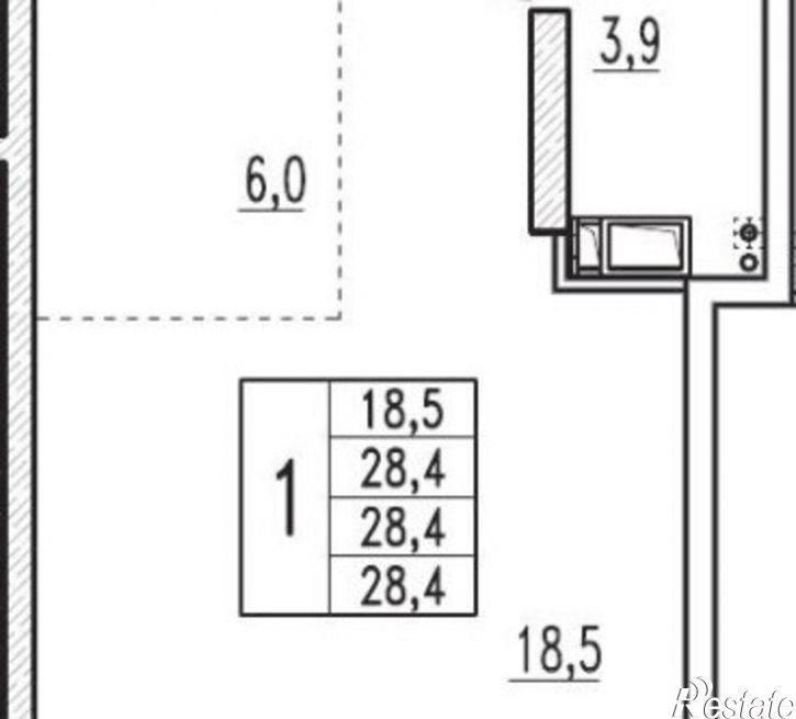 1-комн квартира в новом доме ул Маковского, 32А,  д. 32А