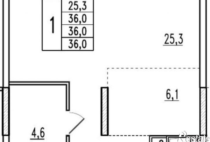 2-комн квартира в новом доме ул Маковского, 32А,  д. 32А