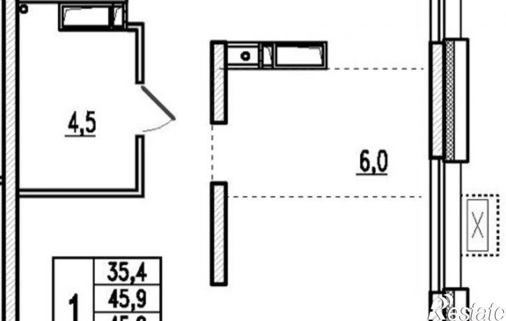 3-комн квартира в новом доме ул Маковского, 32А,  д. 32А
