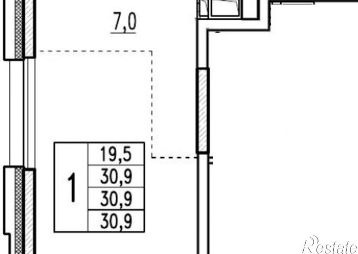 1-комн квартира в новом доме ул Маковского, 32А,  д. 32А