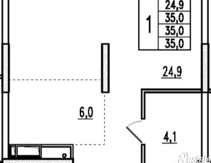 2-комн квартира в новом доме ул Маковского, 32А,  д. 32А