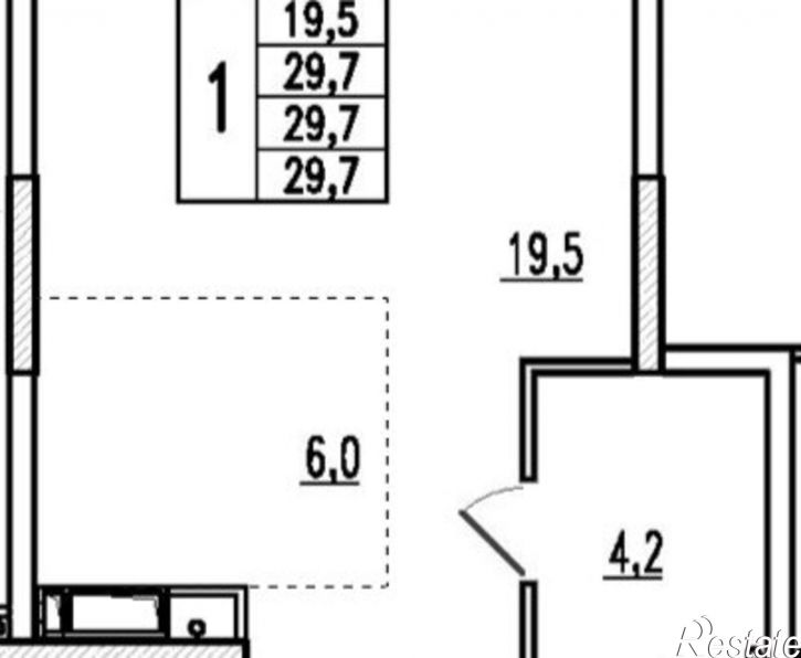 1-комн квартира в новом доме ул Маковского, 32А,  д. 32А