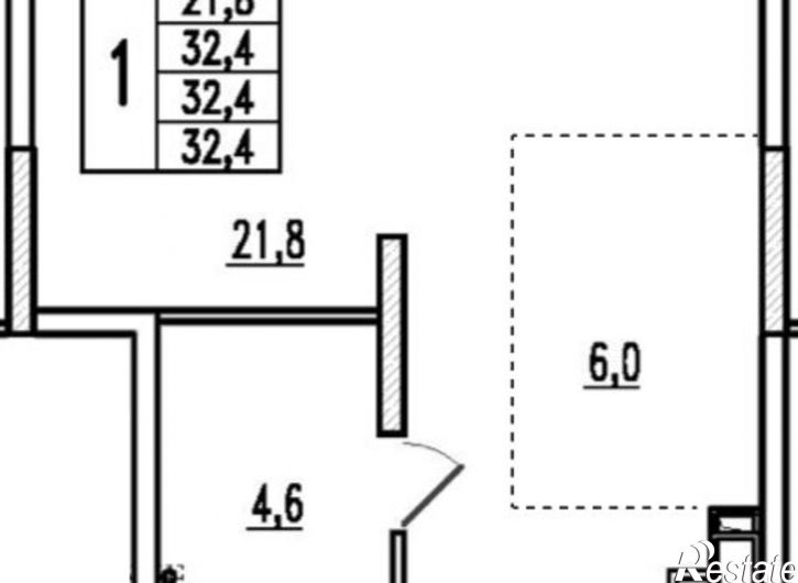 2-комн квартира в новом доме ул Маковского, 32А,  д. 32А