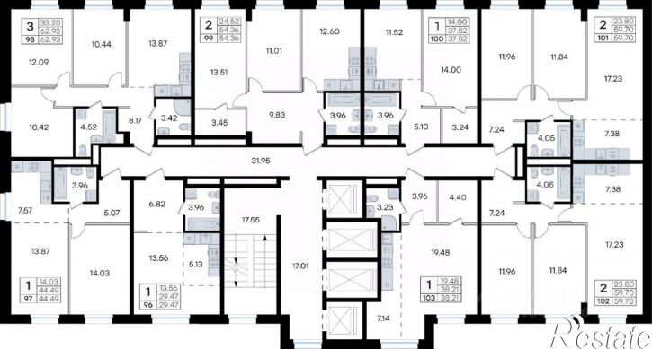 2-комн квартира в новом доме ул Тухачевского, 80 2,  д. 80 2,  к. 2