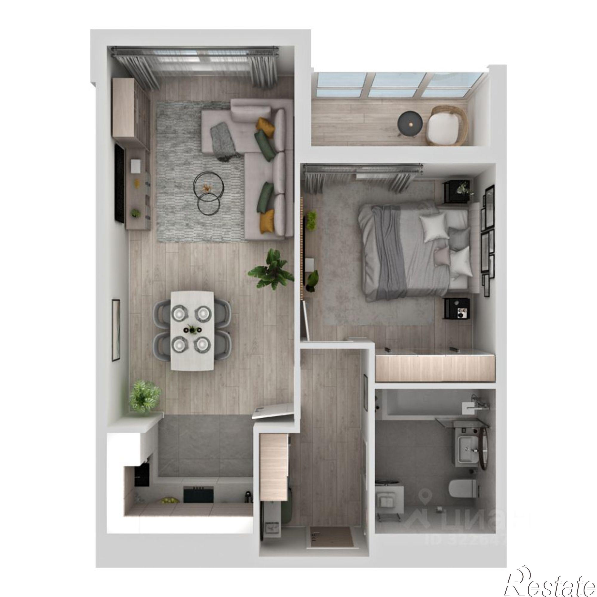 Купить квартиру за 9 198 240 рублей на ул Расула Гамзатова, 7 1
