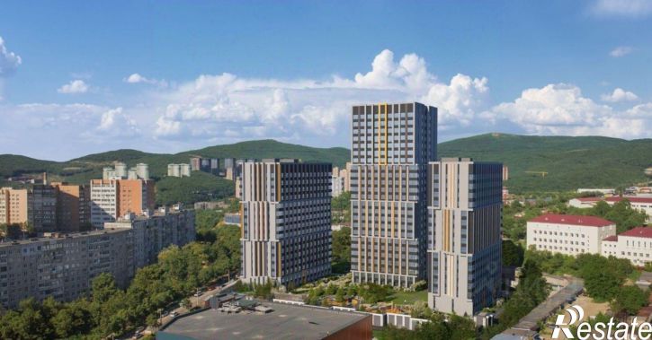 3-комн квартира в новом доме ул Днепровская, 19А,  д. 19А