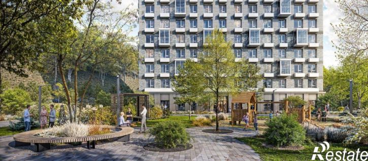 3-комн квартира в новом доме ЖК Снежный Парк, 3