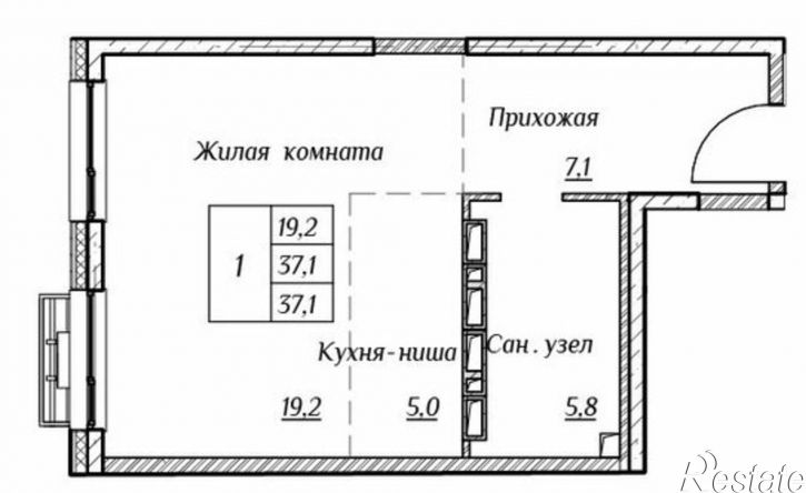 2-комн квартира в новом доме ул Невельского, 4 2,  д. 4 2,  к. 2