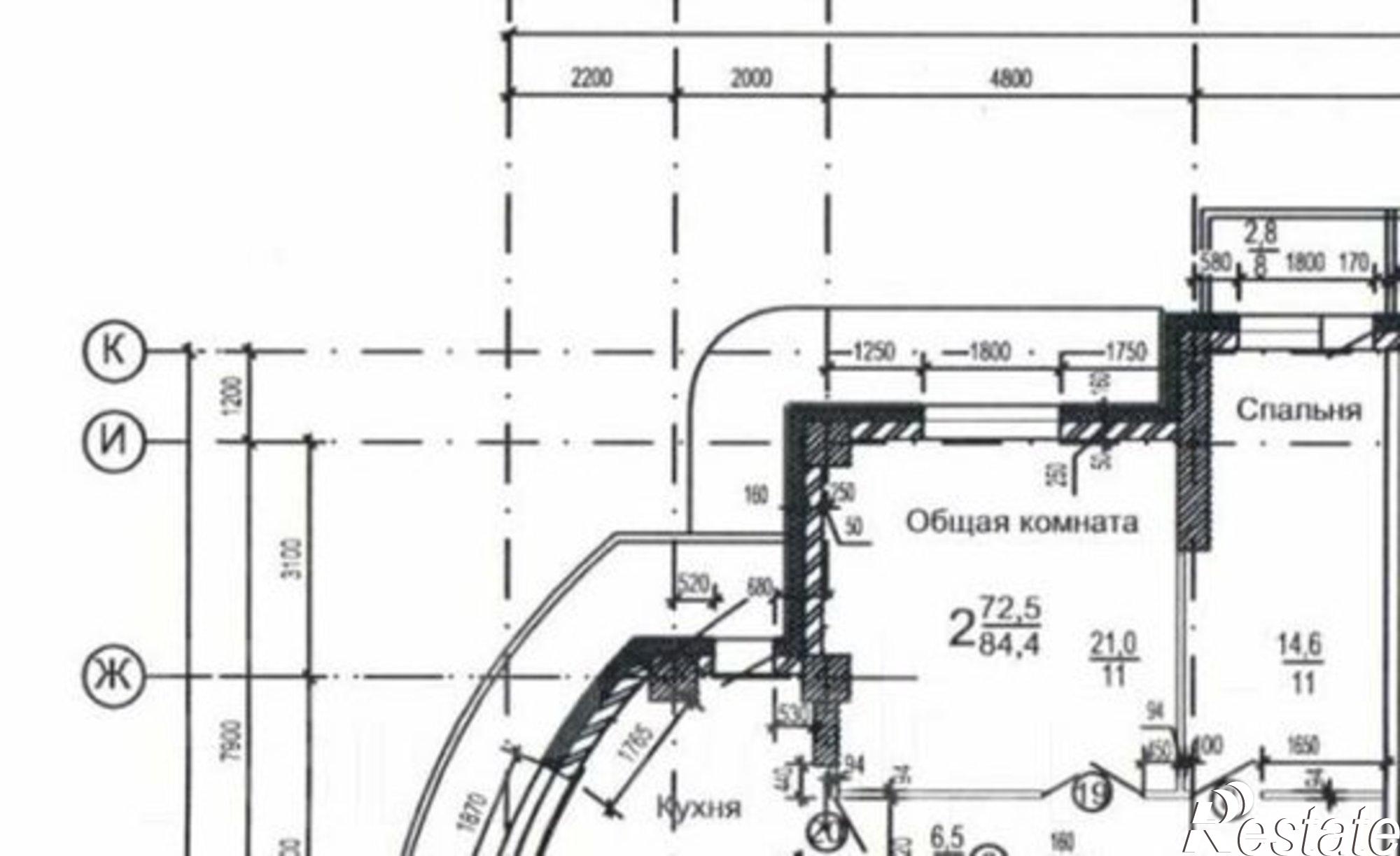 Купить квартиру за 12 500 000 рублей на ул Сабанеева, 14в