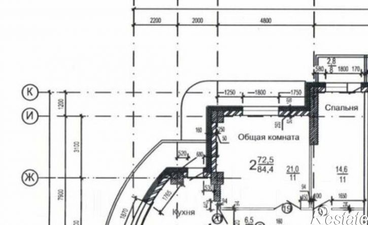 2-комн квартира ул Сабанеева, 14в,  д. 14в