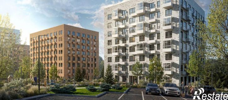 2-комн квартира в новом доме