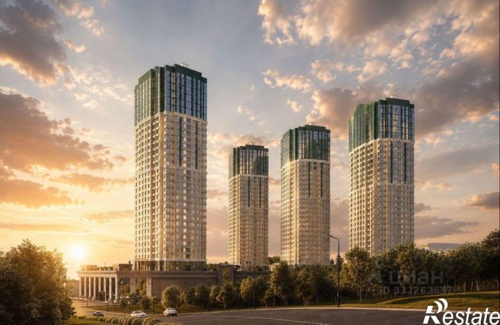 1-комн квартира в новом доме улица Нейбута