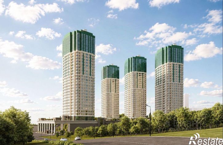1-комн квартира в новом доме улица Нейбута