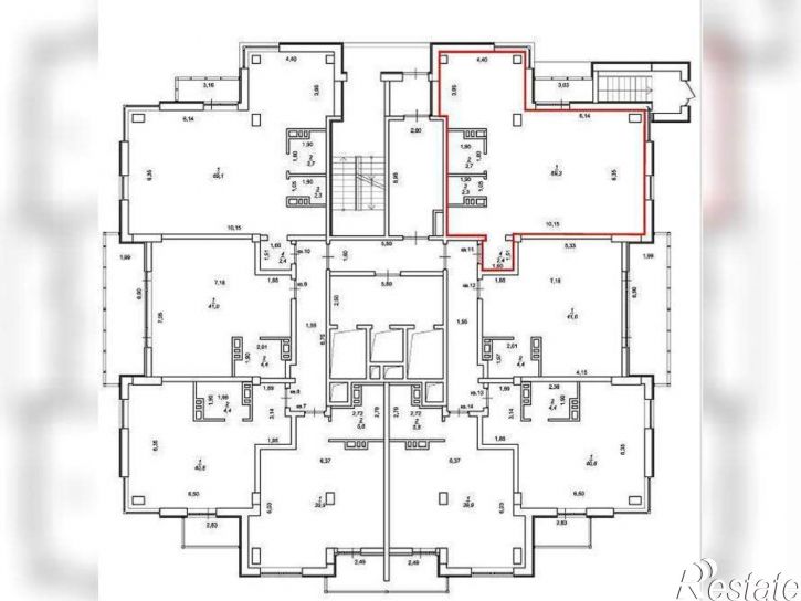 1-комн квартира Невельского улица, д.5