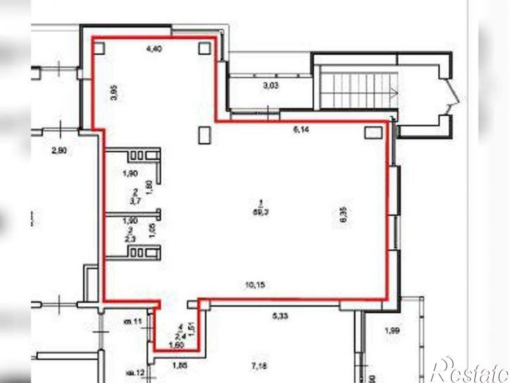 1-комн квартира Невельского улица, д.5