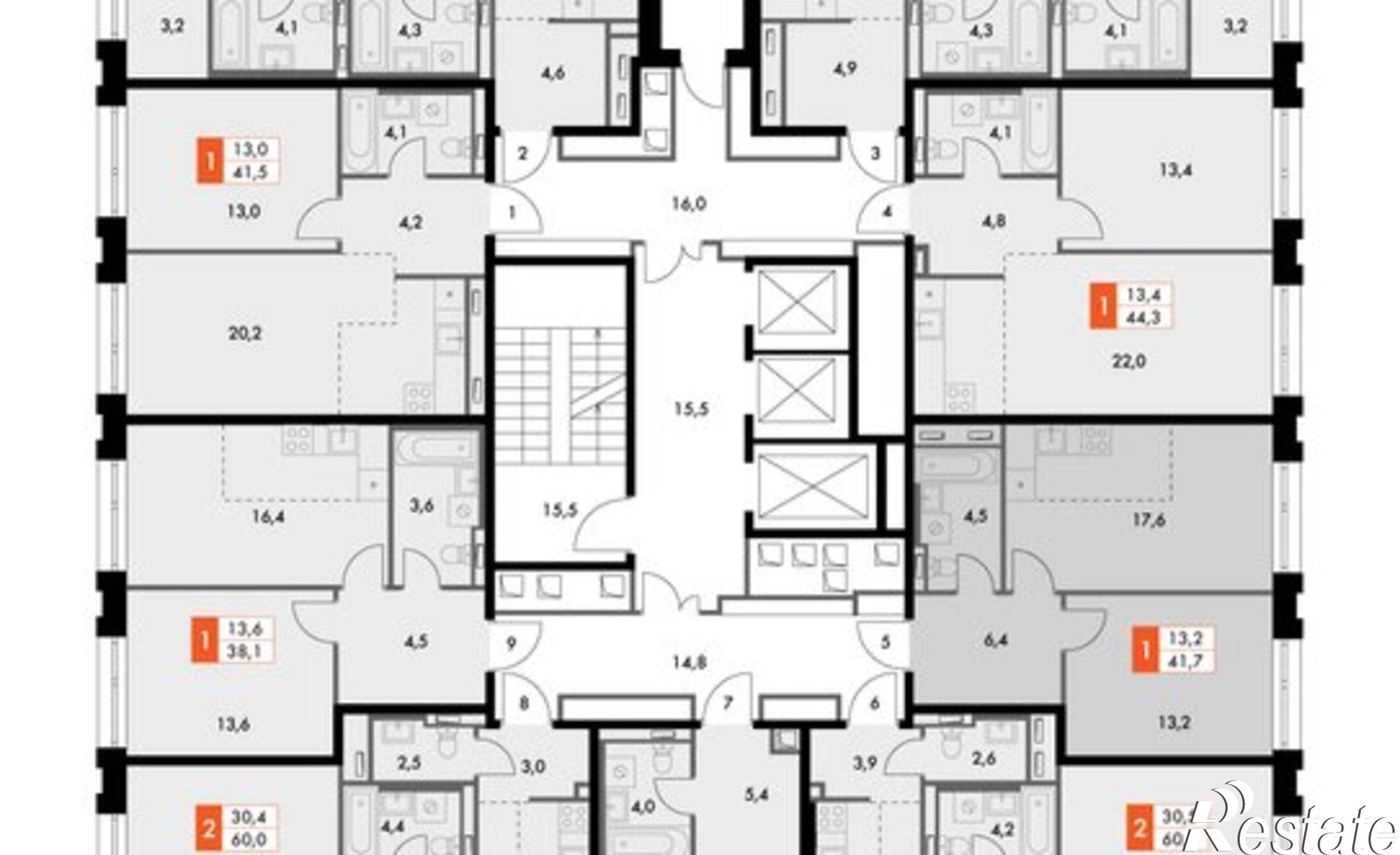 Купить квартиру за 16 536 500 рублей на ул Крылова, 10