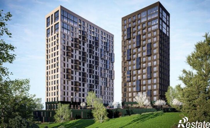 1-комн квартира в новом доме улица Борисенко, 100Ес1
