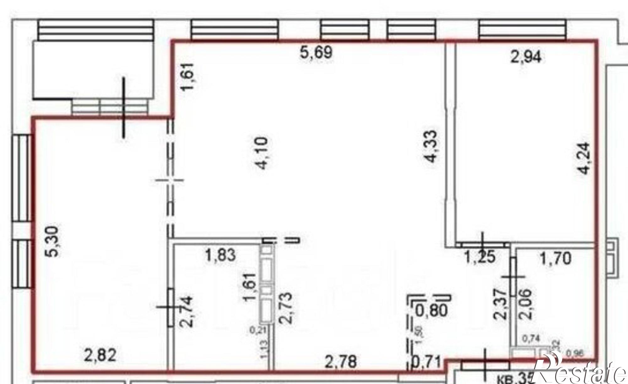 Купить квартиру за 11 200 000 рублей на ул Коммунаров, 21 1