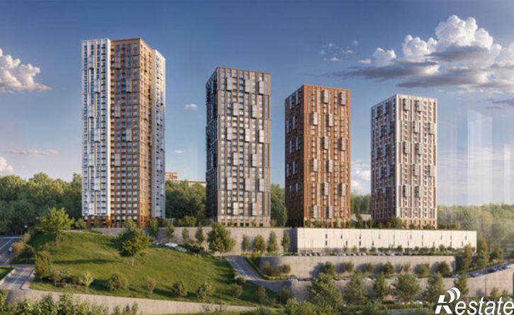 1-комн квартира в новом доме Ленинский район, жилой комплекс Квартал Нейбута, 141к2