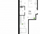 3-комн, 81кв м, этаж 6/15 ул Крыгина, 40