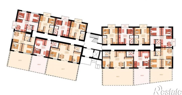 3-комн квартира в новом доме ул Курчатова, 2А,  д. 2А