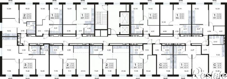 2-комн квартира в новом доме Катерная улица, 31/1,  д. 31/1