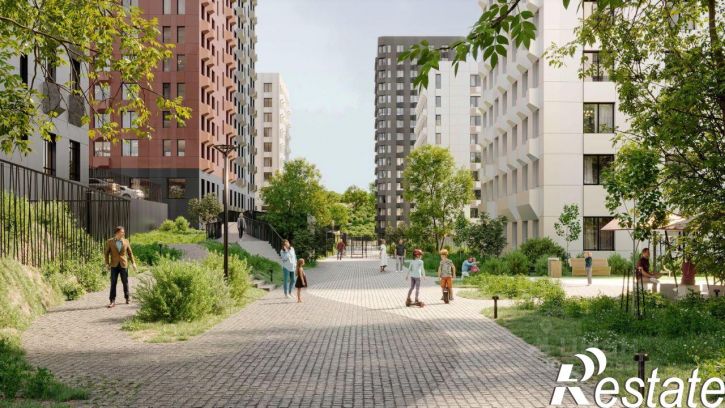 2-комн квартира в новом доме улица Басаргина, 6 к1,  д. 6 к1