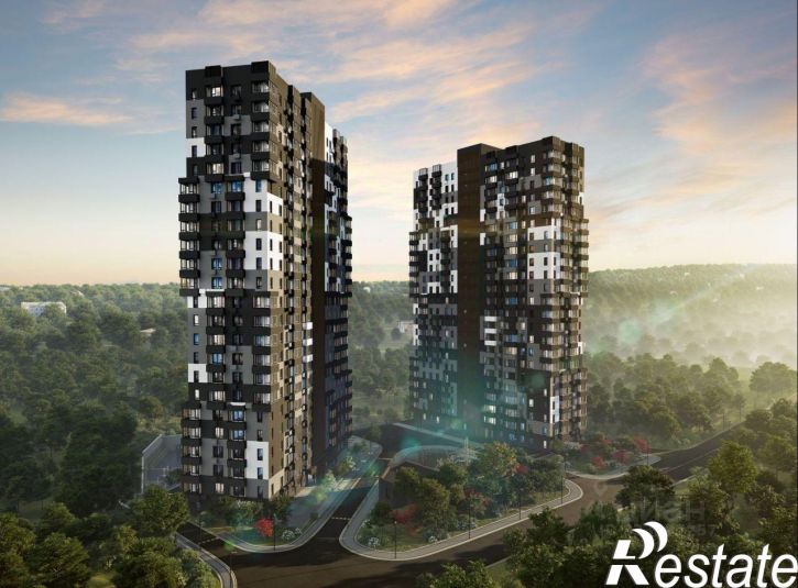 3-комн квартира в новом доме улица Мусоргского, 72/1,  д. 72/1