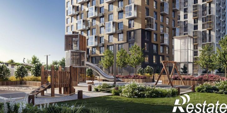 1-комн квартира в новом доме Днепровская улица, 19 с2,  д. 19 с2