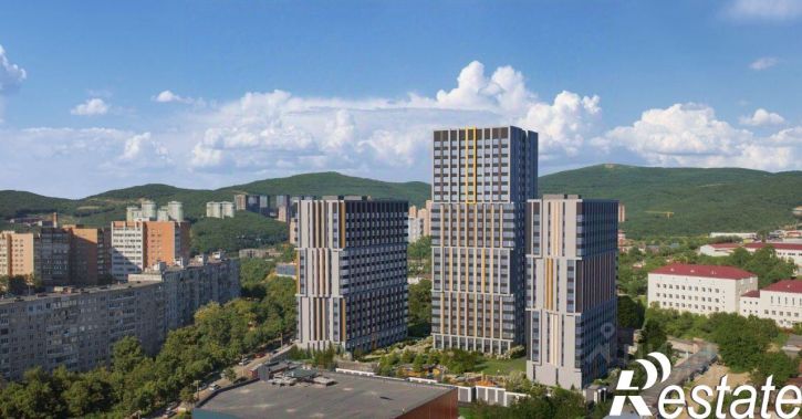 1-комн квартира в новом доме улица Тухачевского, 33/2,  д. 33/2