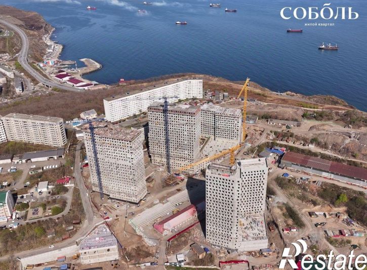 3-комн квартира в новом доме улица Борисенко, 3 с2,  д. 3 с2
