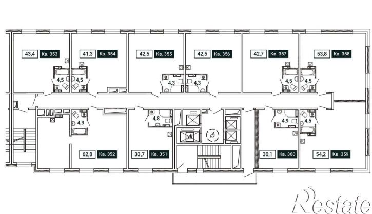 2-комн квартира в новом доме улица Нейбута, 137 с2,  д. 137 с2