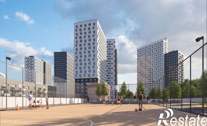 2-комн квартира в новом доме улица Борисенко, 2 с2,  д. 2 с2
