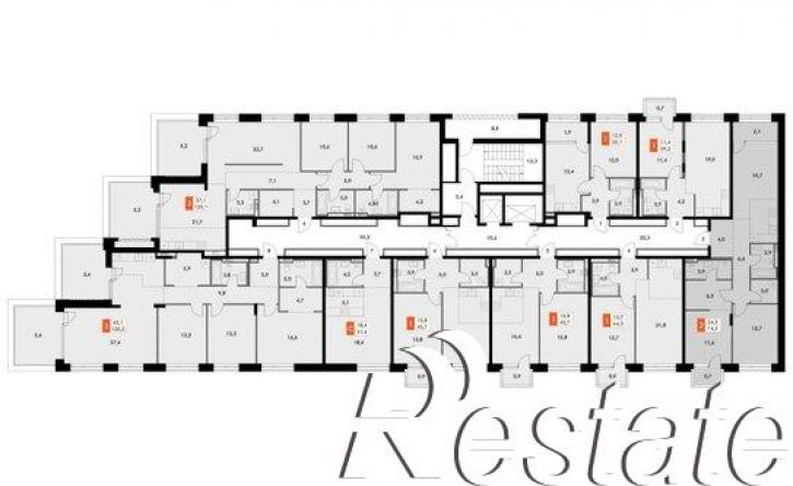 2-комн квартира в новом доме улица Крылова, 10,  д. 10